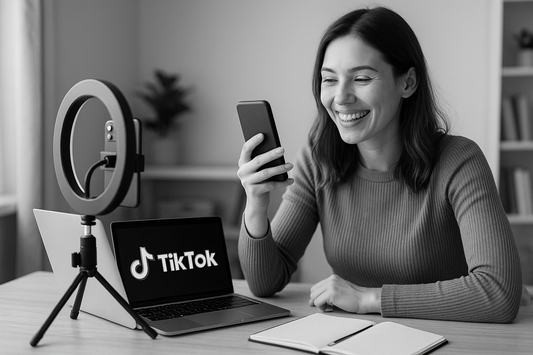 Session: TikTok para Mamás Emprendedoras – Crece y Vende (60 min)